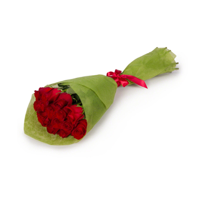 Букет из красных роз в фетре Анадырь Чукотский автономный округ