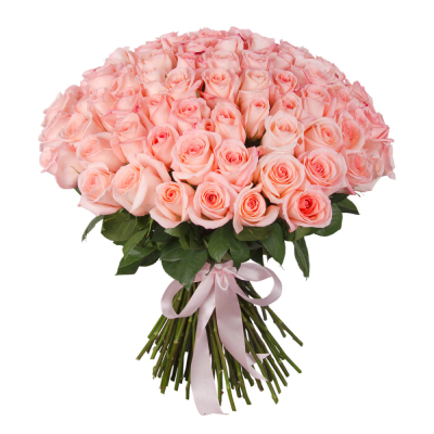 Букет из 101 розовой розы – символ бесконечной нежности Анадырь Чукотский автономный округ