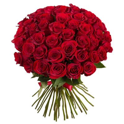 Букет «О, Шарман!» – 51 роскошная эквадорская роза Анадырь Чукотский автономный округ