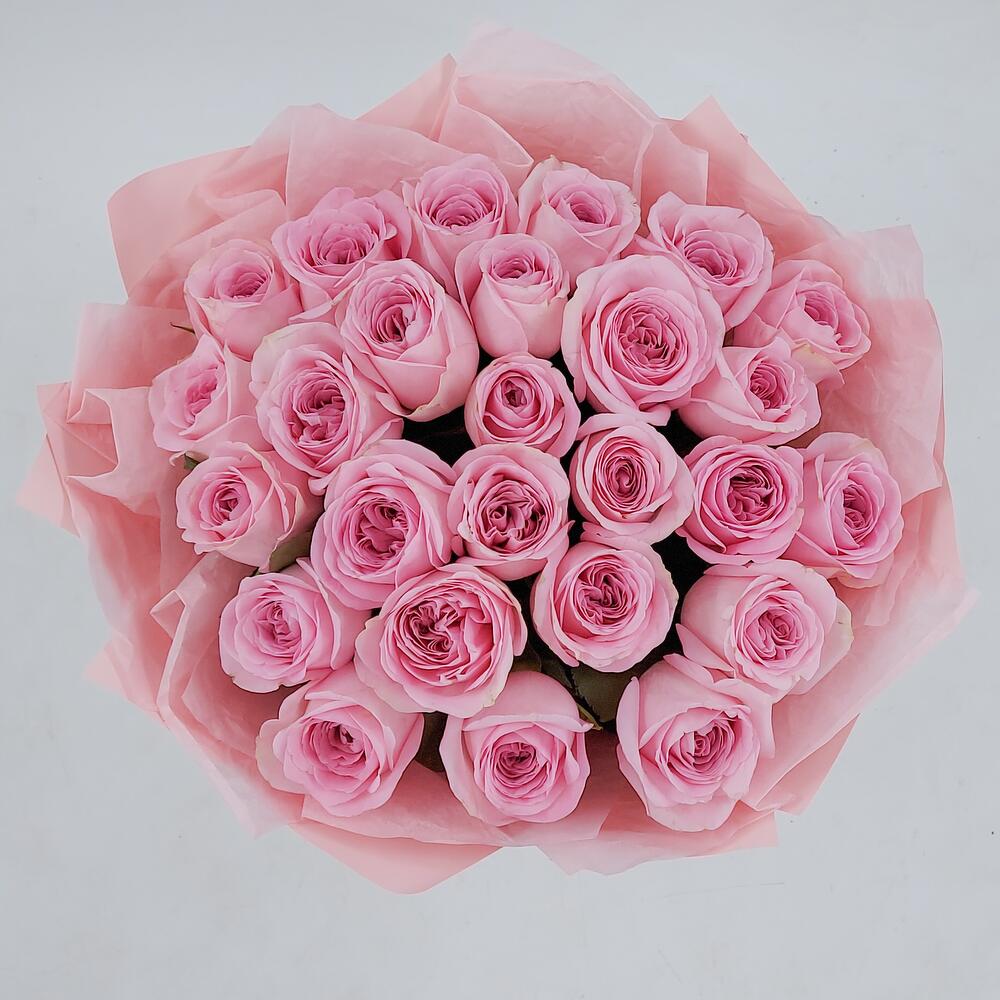 Букет из нежно-розовых роз – элегантность в каждом лепестке Анадырь Чукотский автономный округ