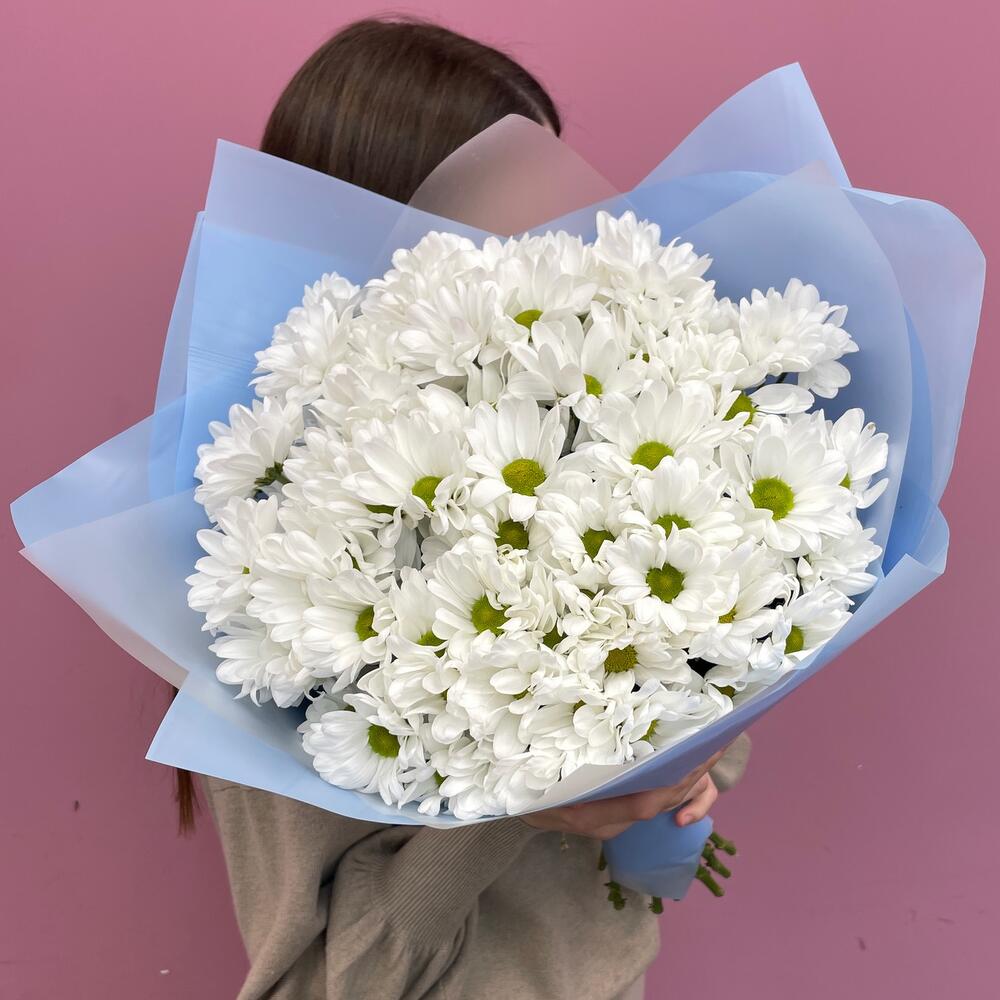 Букет «Ромашковое поле» – свежесть белых хризантем Анадырь Чукотский автономный округ