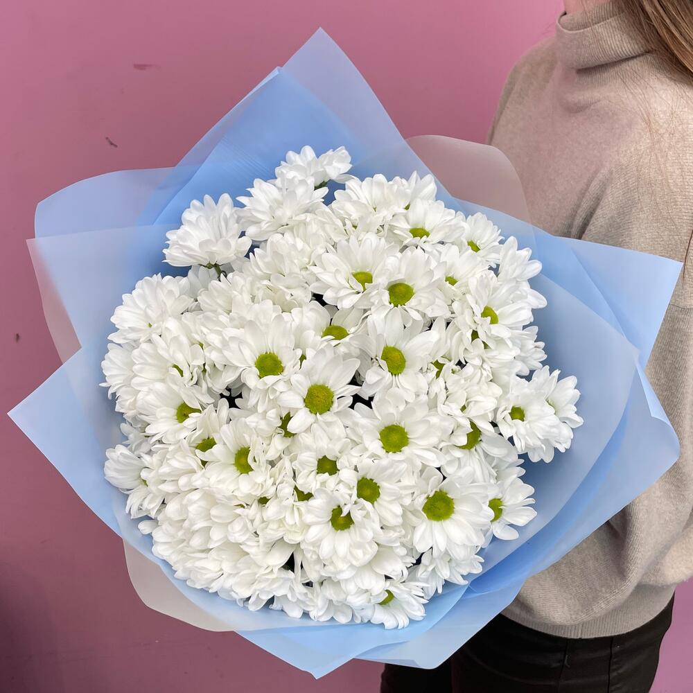 Букет «Ромашковое поле» – свежесть белых хризантем Анадырь Чукотский автономный округ