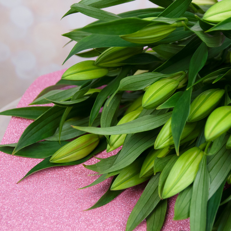 Изысканный букет из 15 свежих лилий – королевский подарок Анадырь Чукотский автономный округ